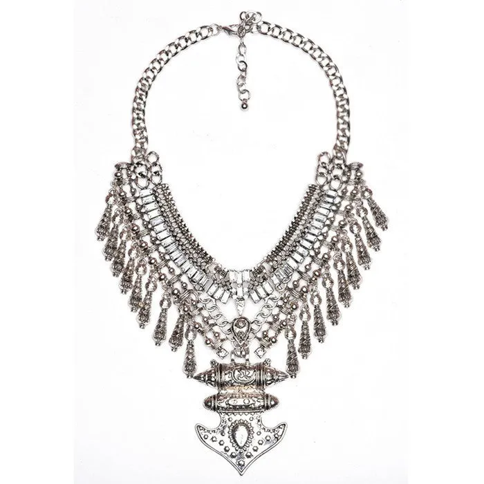 Crystal Collier Vintage Necklaces Pendants Collar Statement Bijoux Fashion Choker Maxi Boho Accessories