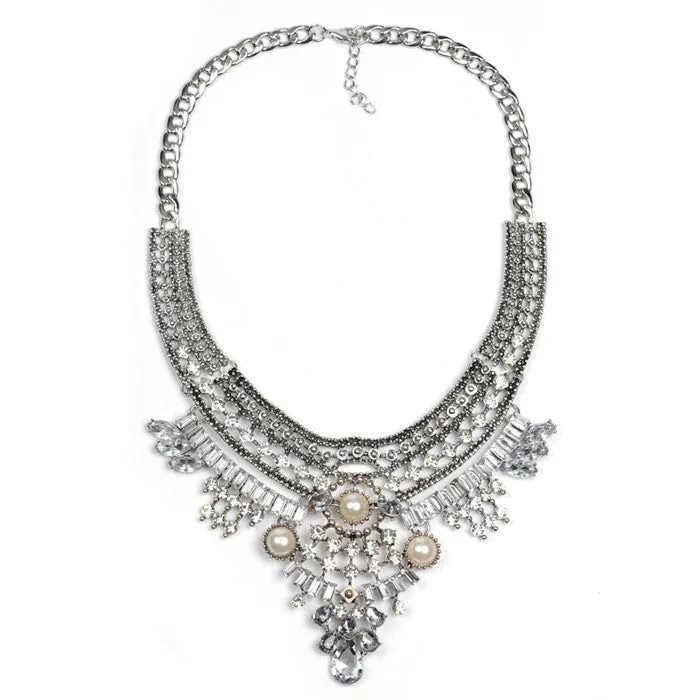Crystal Collier Vintage Necklaces Pendants Collar Statement Bijoux Fashion Choker Maxi Boho Accessories