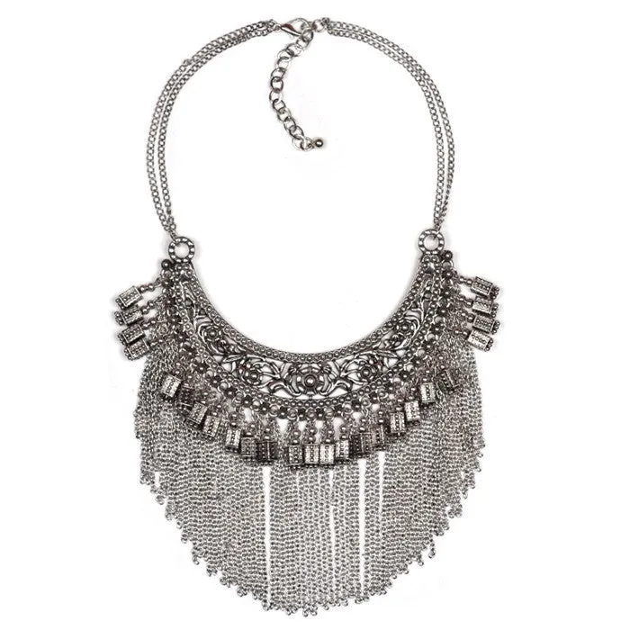 Crystal Collier Vintage Necklaces Pendants Collar Statement Bijoux Fashion Choker Maxi Boho Accessories