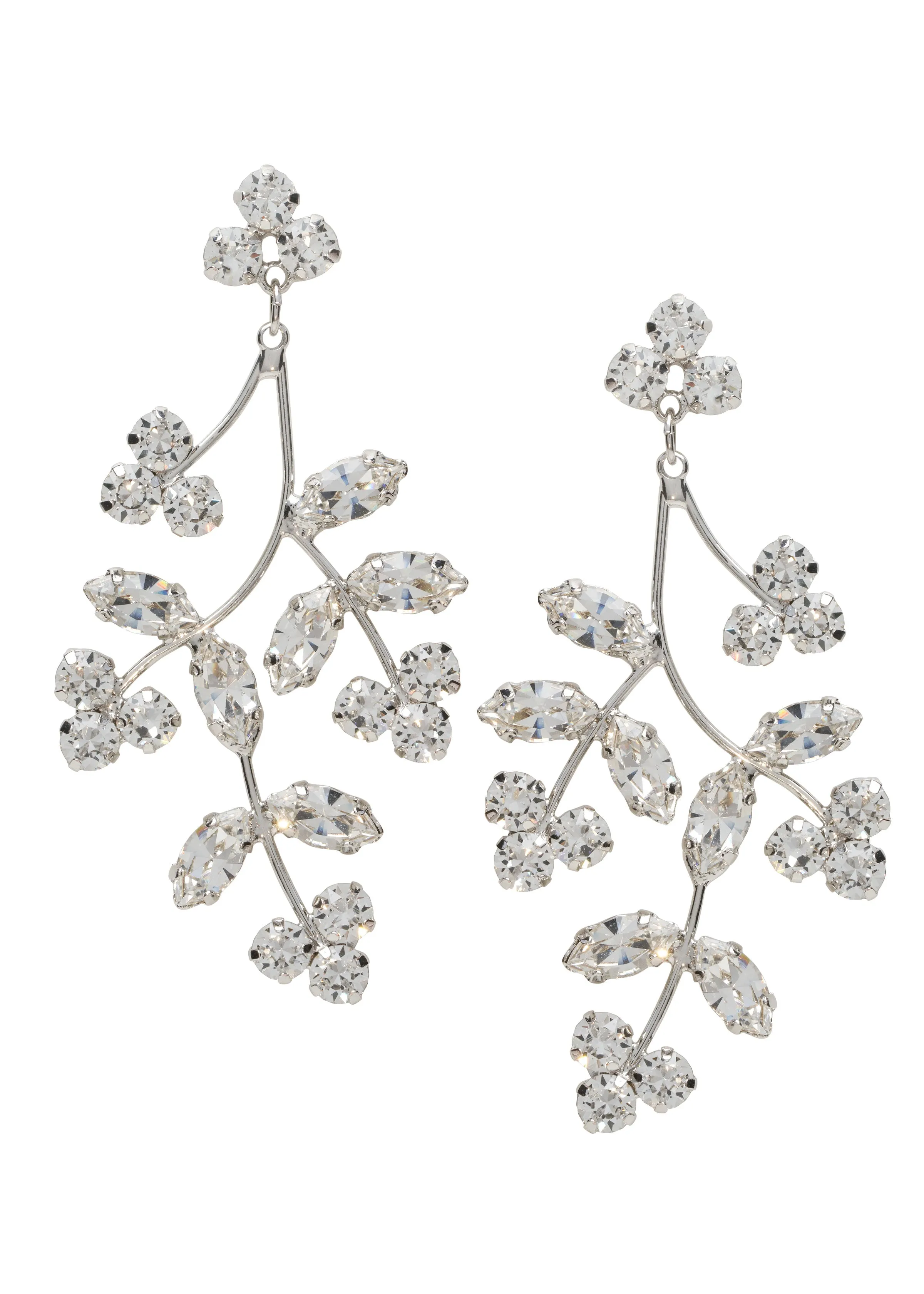 Crystal Triplet Cluster Chandelier
