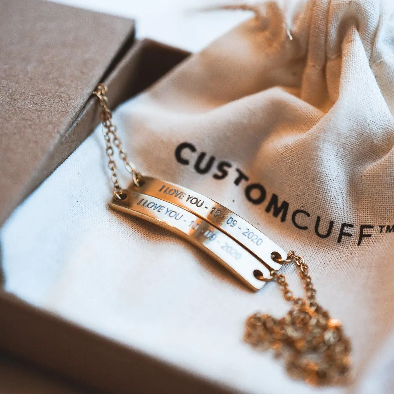Custom Link Chain Bracelet