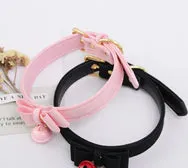 CUTE LEATHER COLLAR   KF83562