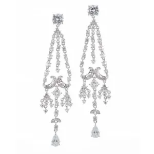 CZ Chandelier Earrings