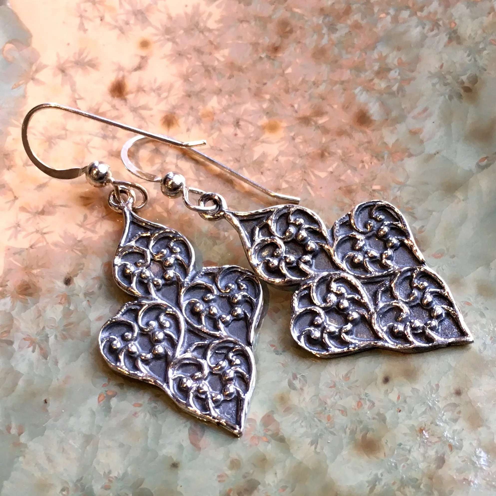 Dangle Long Silver Boho Earrings - Supreme