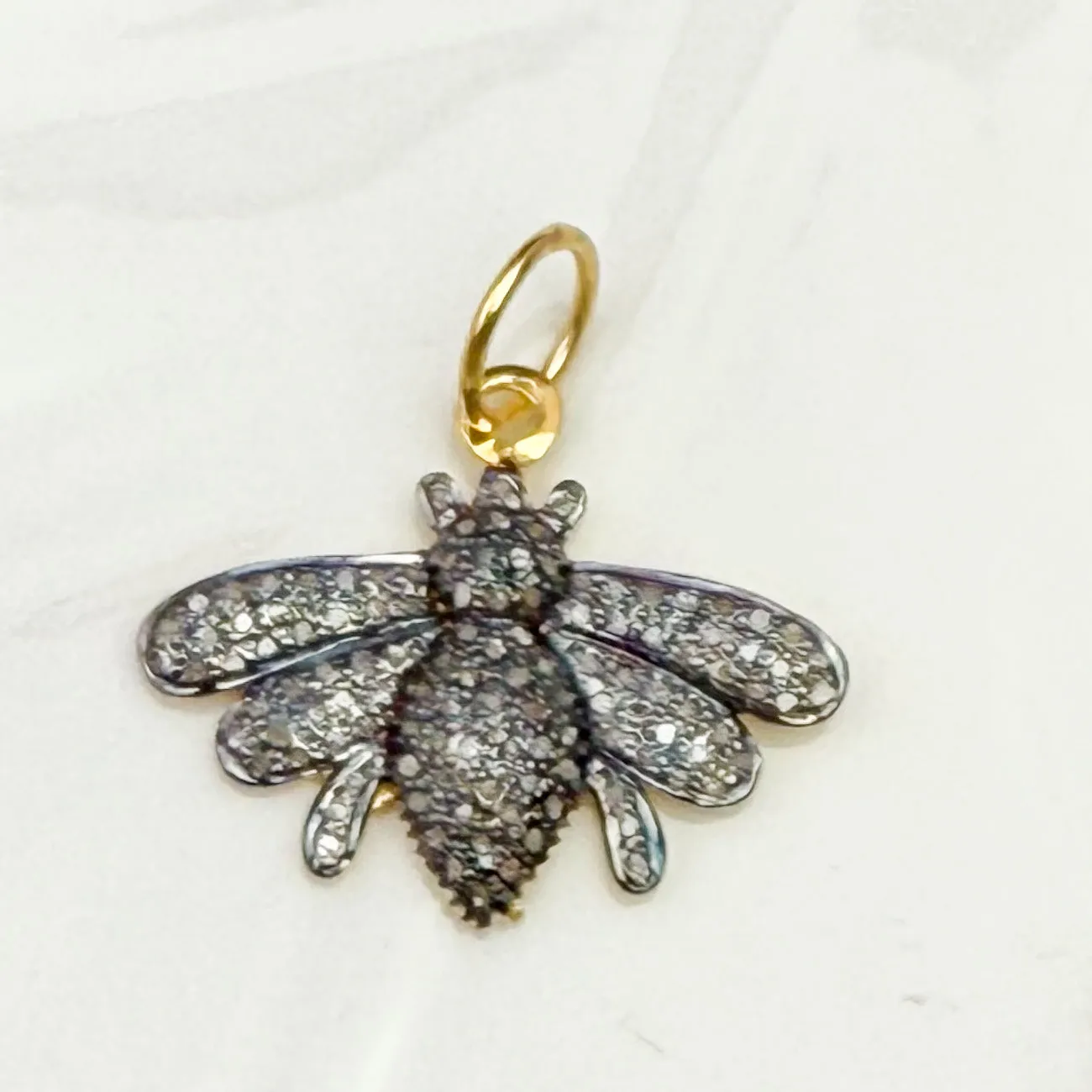 Diamond Bee Harmony Pendant