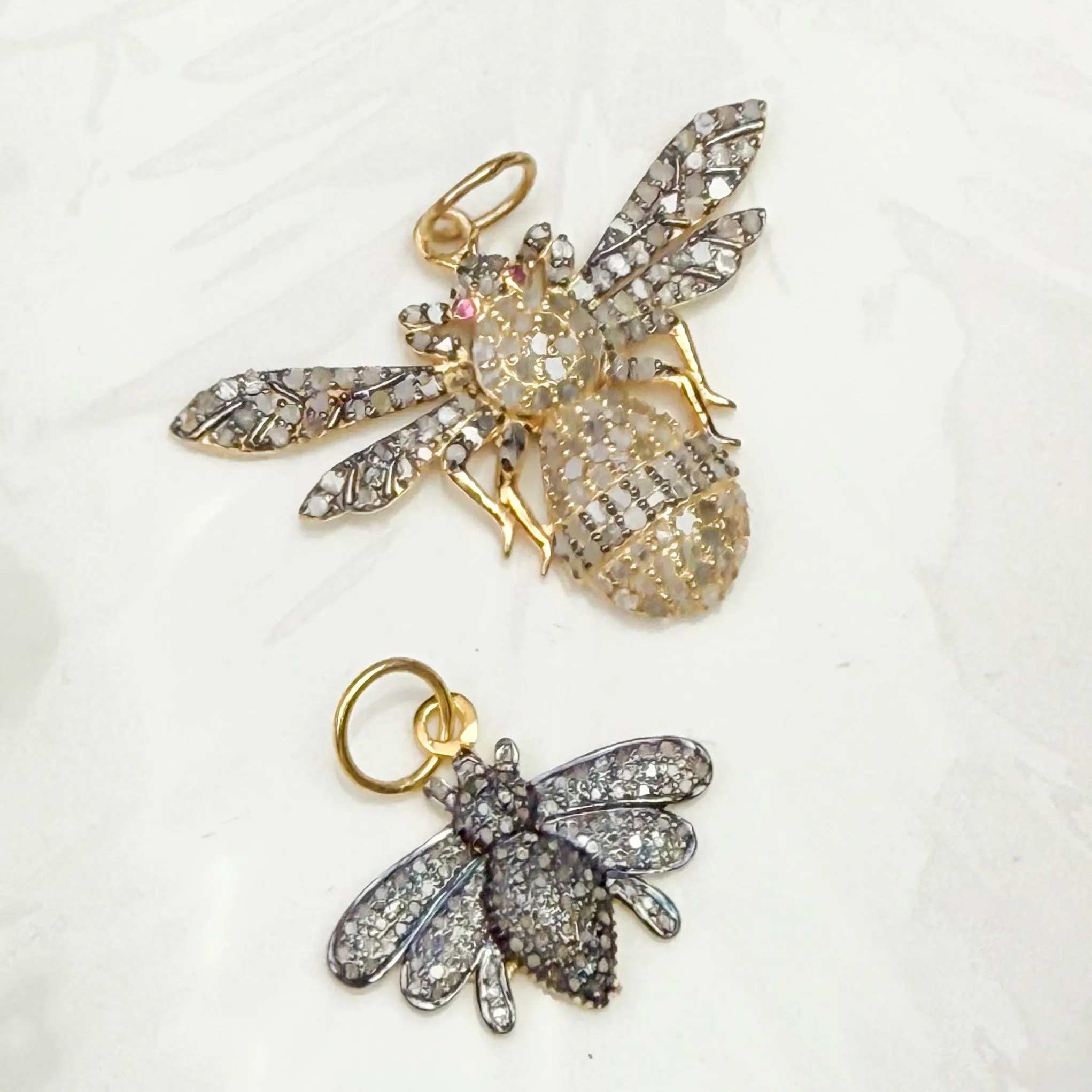 Diamond Bee Harmony Pendant