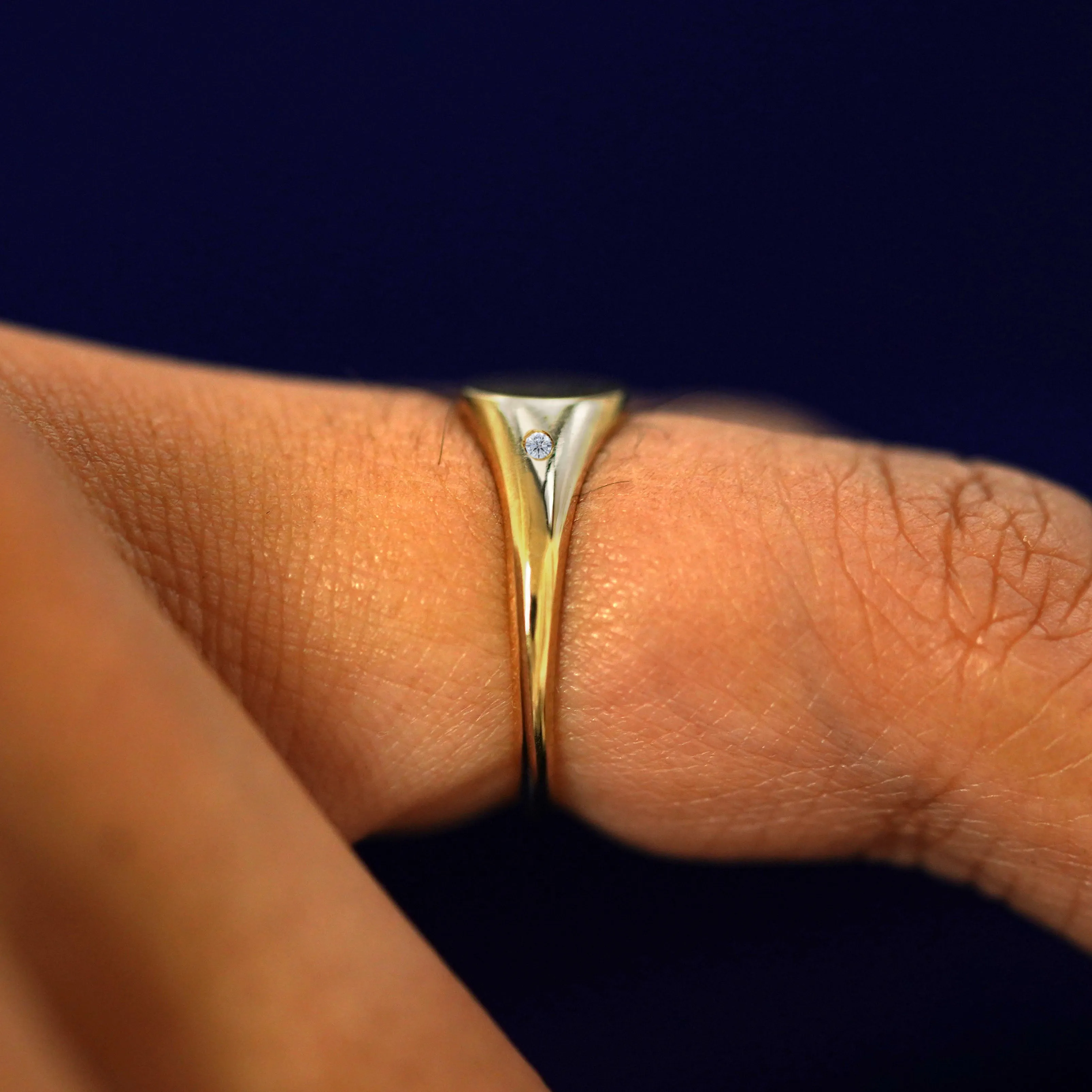 Diamond Signet Ring