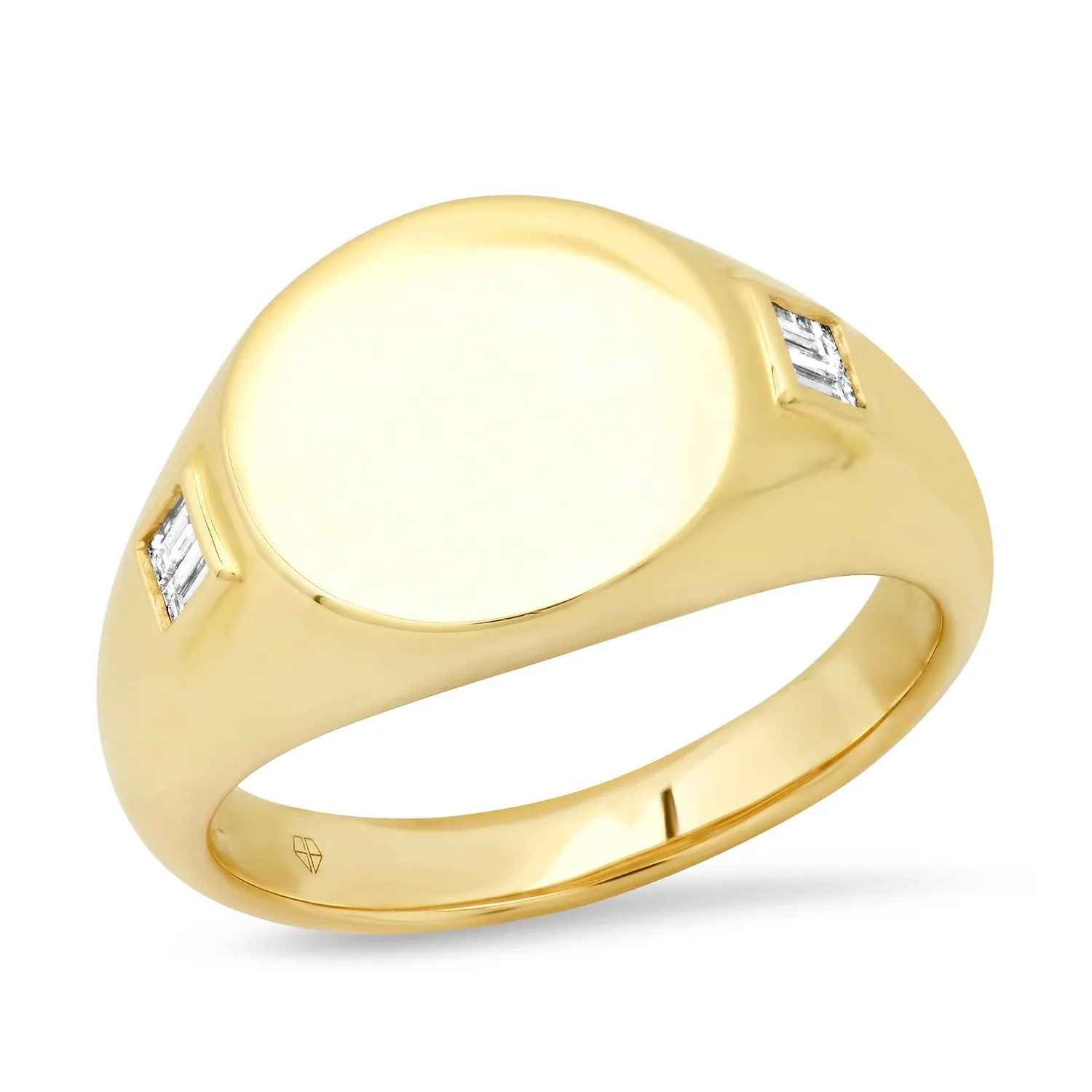 Diamond Signet Ring