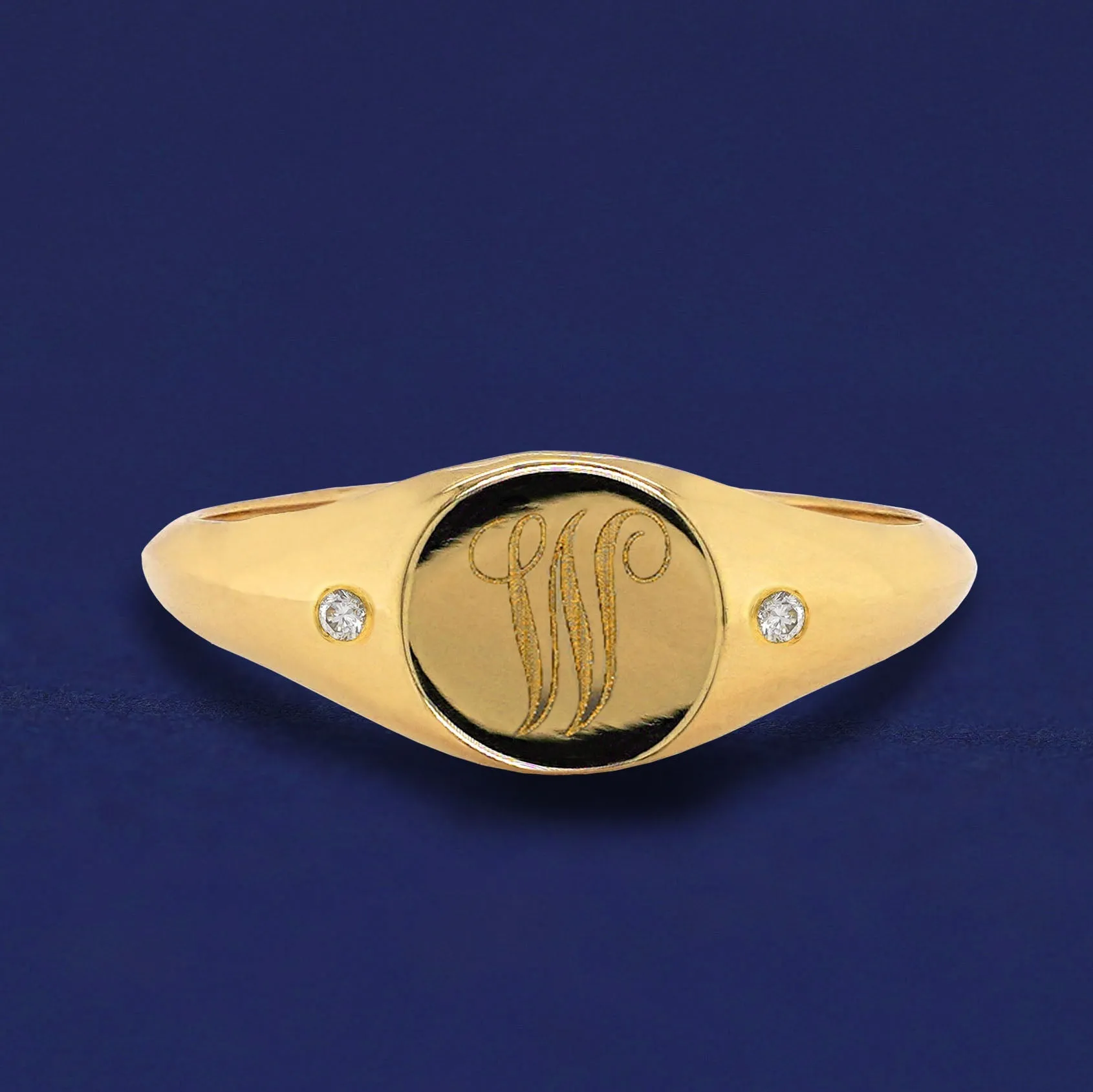 Diamond Signet Ring