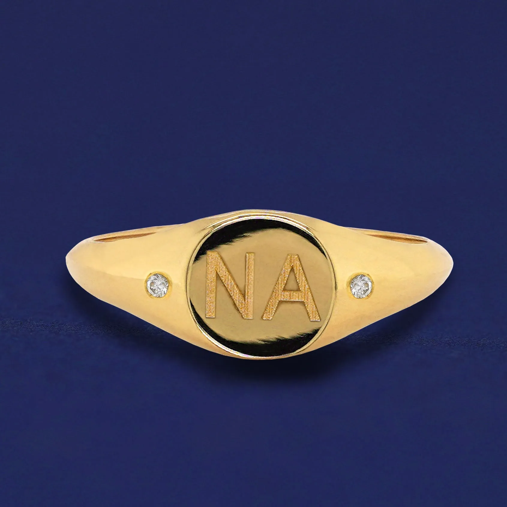 Diamond Signet Ring