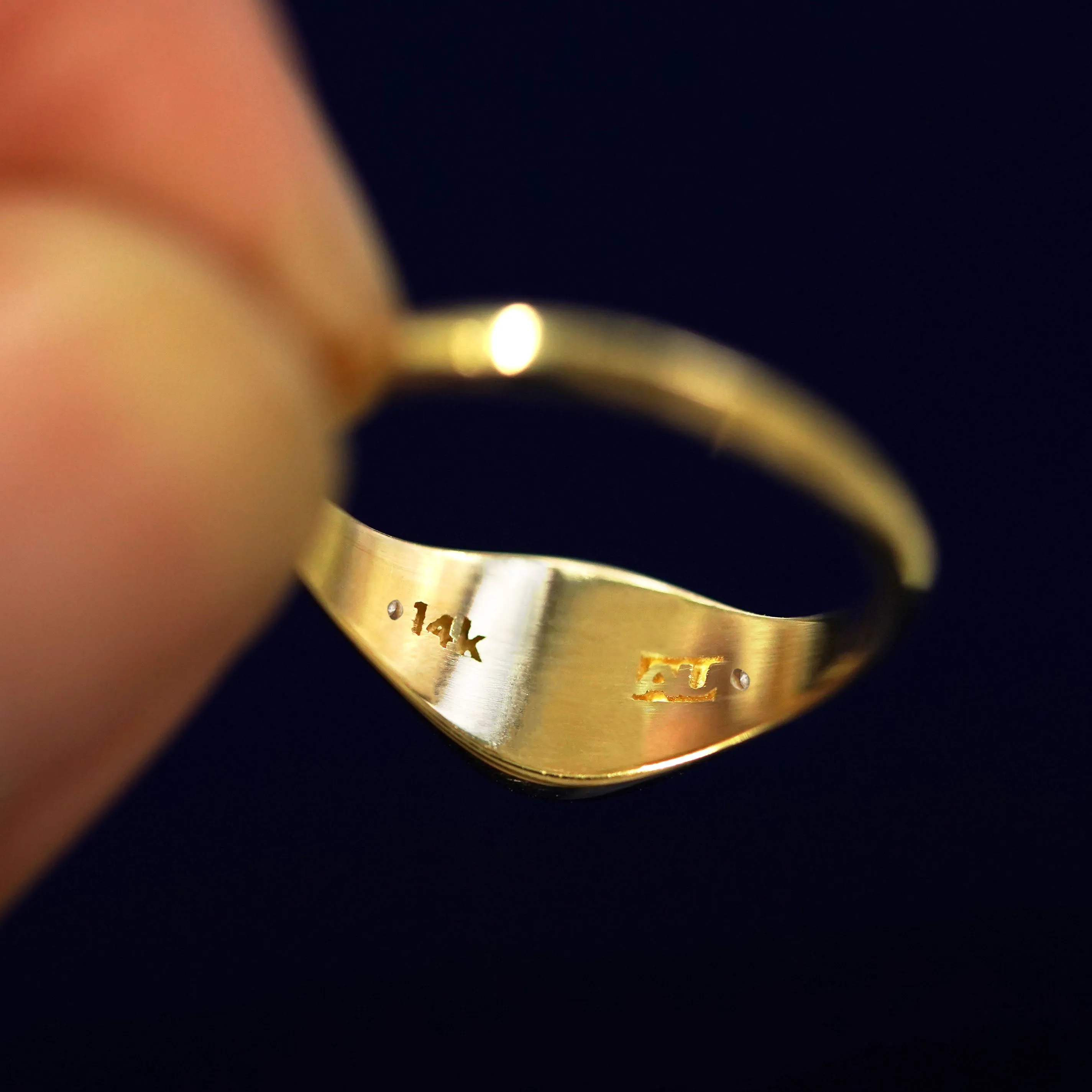 Diamond Signet Ring