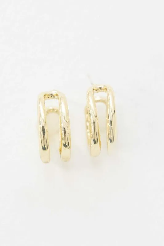 Double Hoop Earrings: Stylish and Versatile