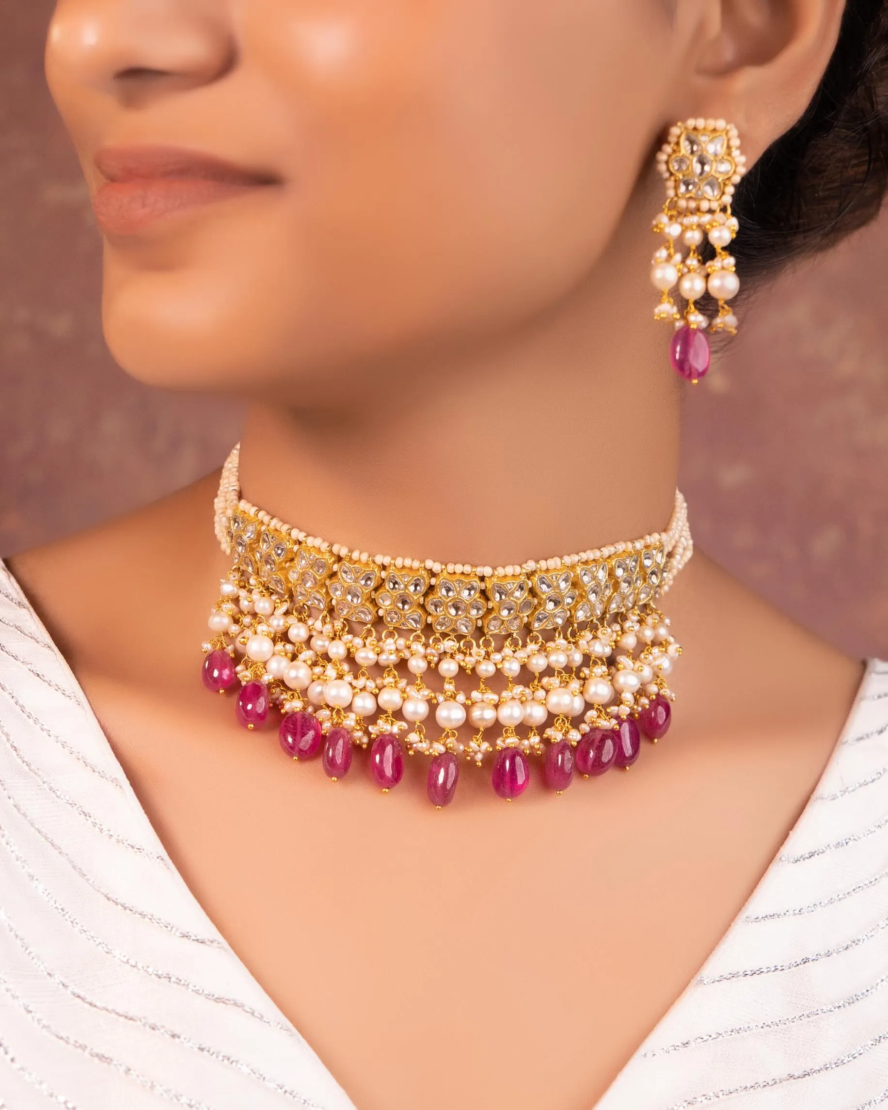 Earlene Polki Choker