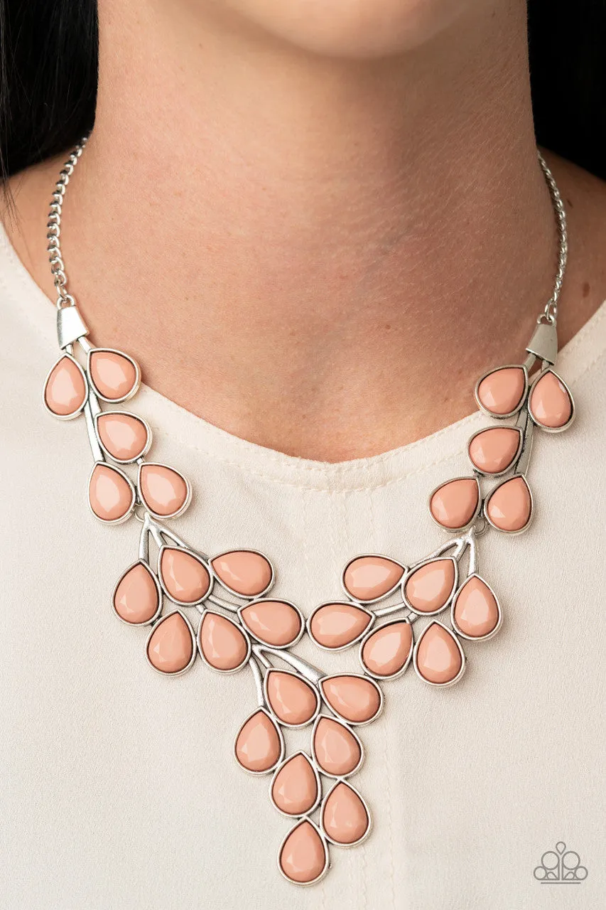 Eden Deity Pink Paparazzi Necklace