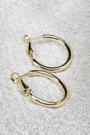Ellie Hoops Gold
