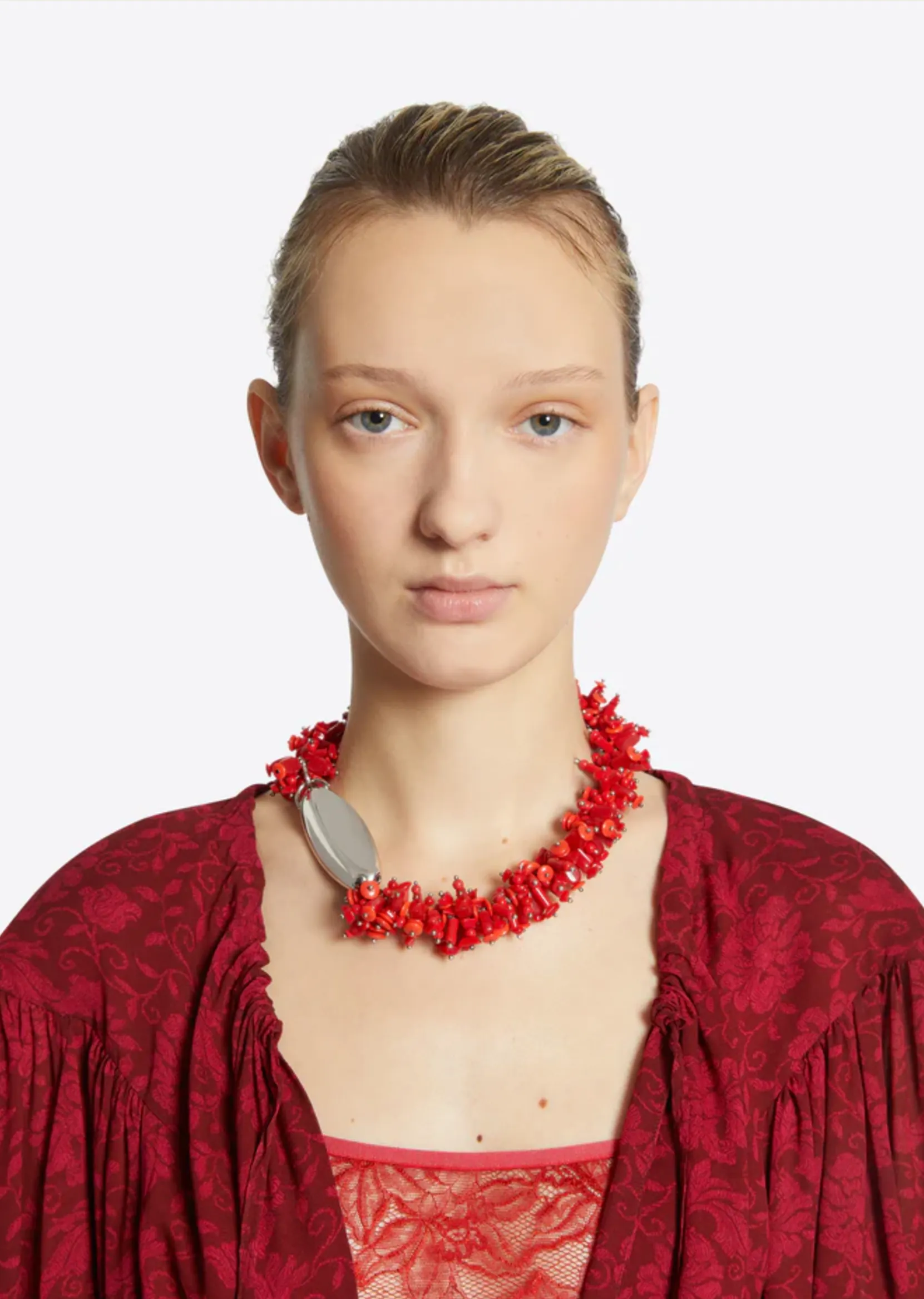 Embroidered Handmade Necklace