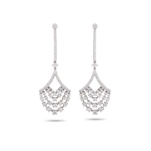 Enchanting Chandelier Diamond Earrings