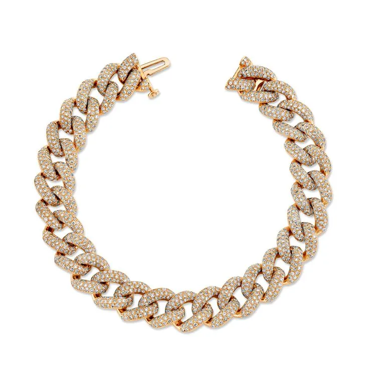 Essential Pavé Link Bracelet