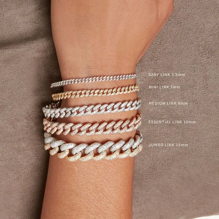Essential Pavé Link Bracelet