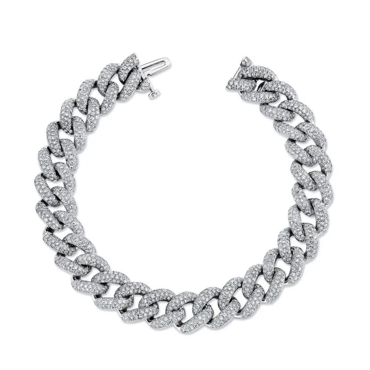 Essential Pavé Link Bracelet