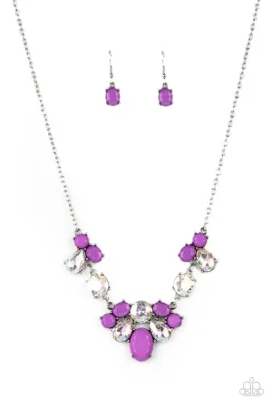 Ethereal Romance Purple Paparazzi Necklace