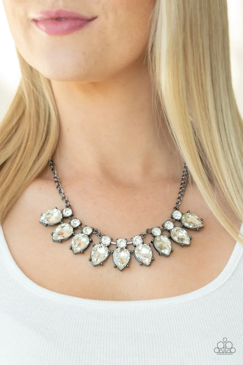 Extra Enticing Black Paparazzi Necklace