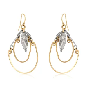 Eyes of Almond Diamond Earrings