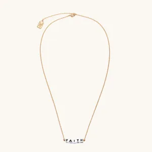 Faith Cable Chain Necklace