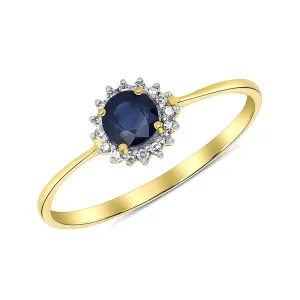 First Blue Sapphire Ring