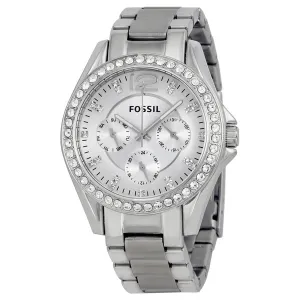 Fossil Riley Multi-Function Silver Dial Ladies Watch ES3202