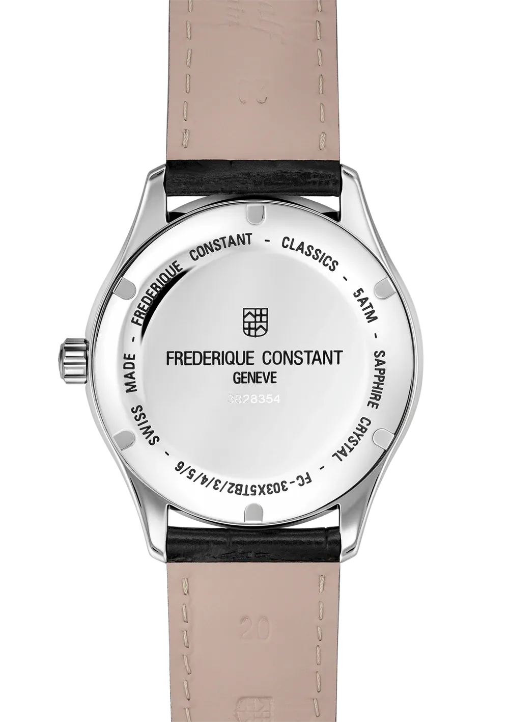 FREDERIQUE CONSTANT CLASSICS INDEX AUTOMATIC SILVER DIAL