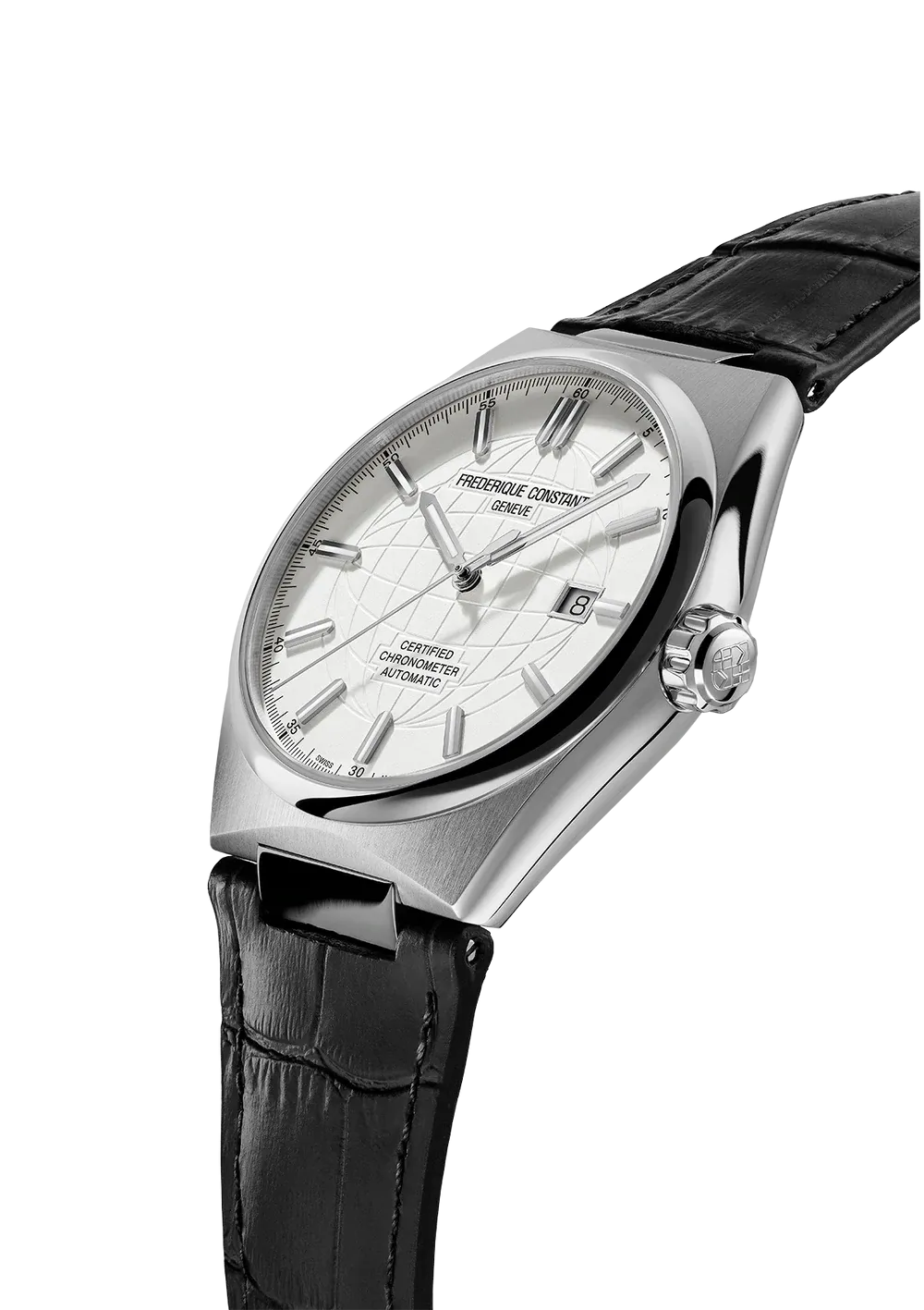FREDERIQUE CONSTANT HIGHLIFE AUTOMATIC COSC SILVER DIAL