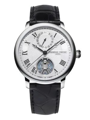 FREDERIQUE CONSTANT SLIMLINE MONOLITHIC MANUFACTURE SILVER