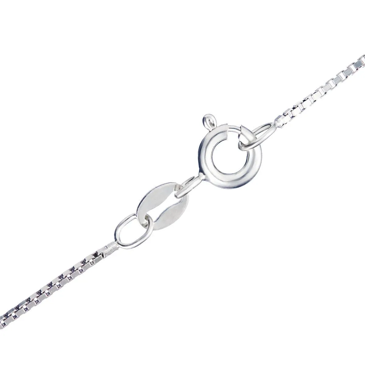 Freshwater Cultured 10mm White Pearl and Ruby Pendant Necklace Sterling Silver