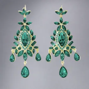 Geometric Chandelier Earrings
