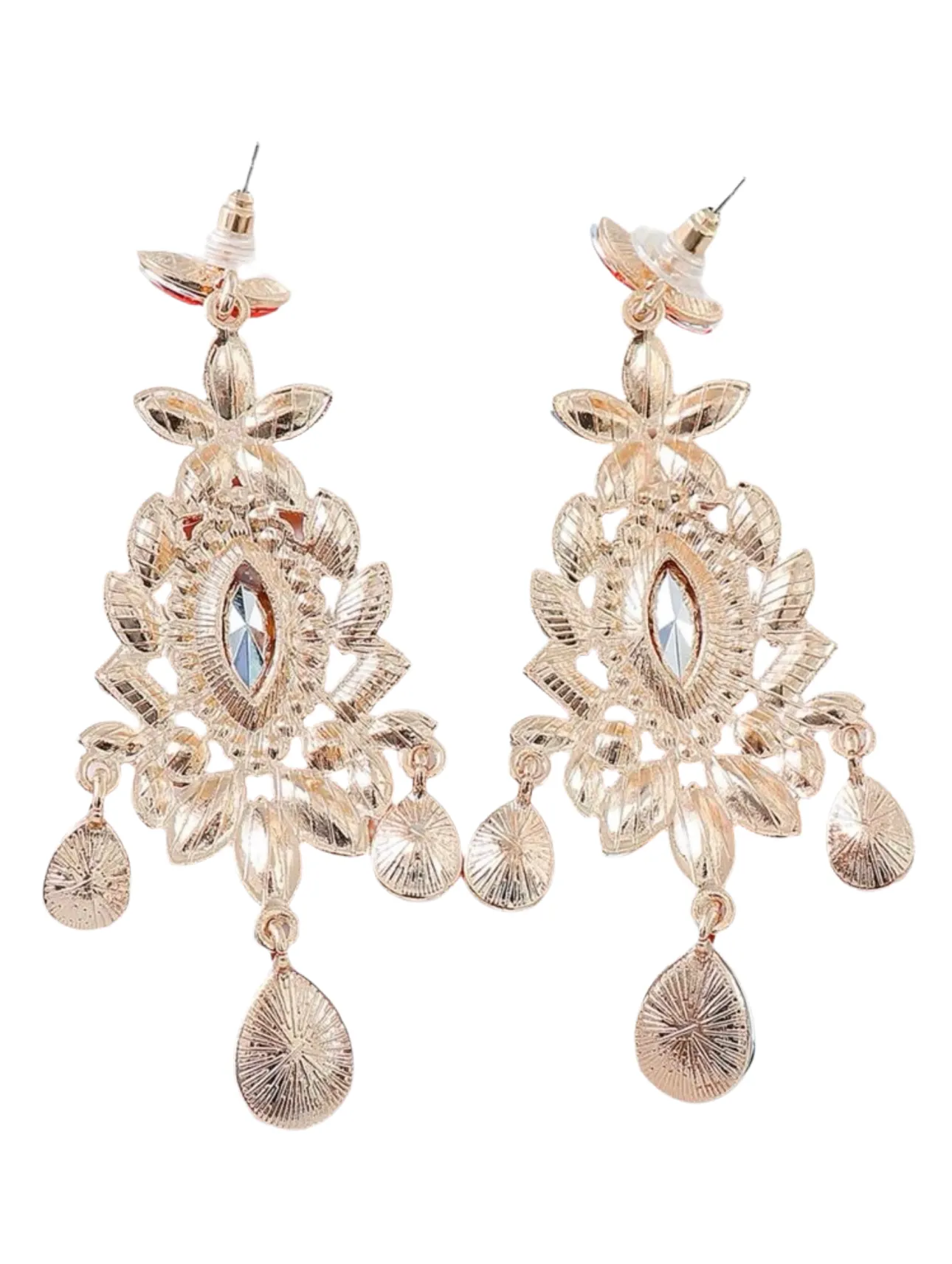 Geometric Chandelier Earrings
