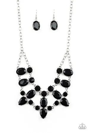 Goddess Glow Black Paparazzi Necklace