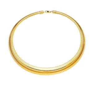 Gold Cobra Necklace