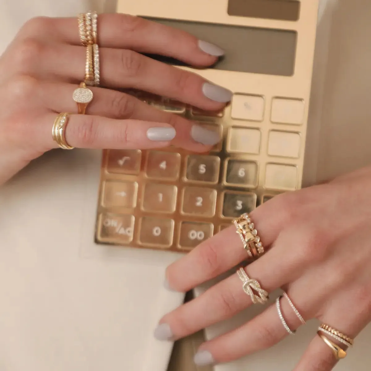 Gold Heart Shaped Signet Ring