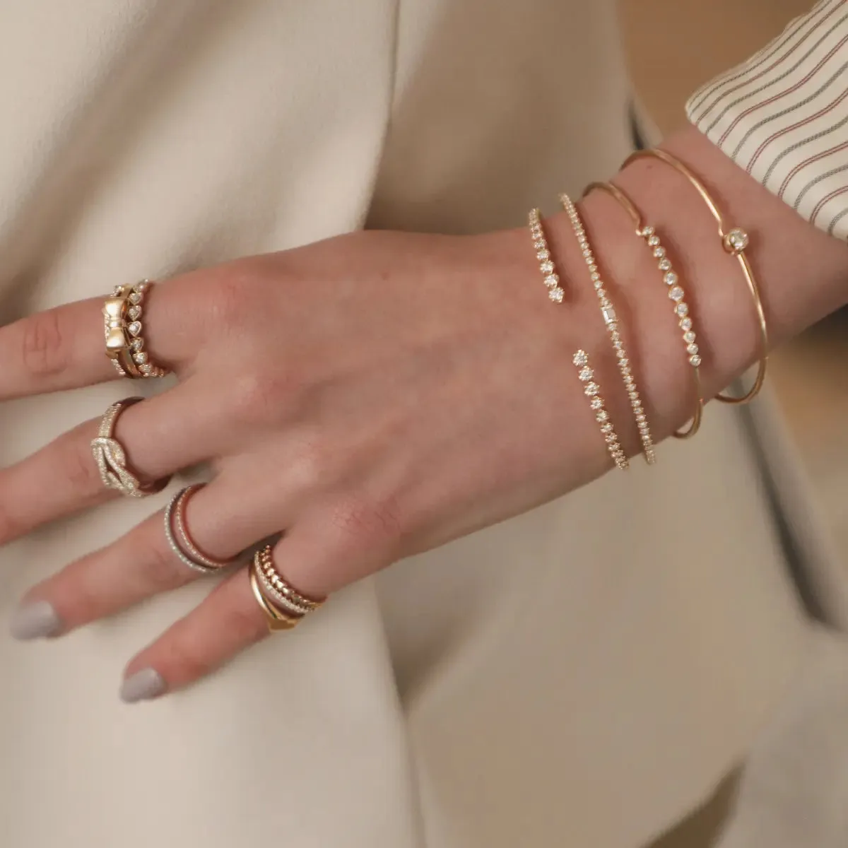 Gold Heart Shaped Signet Ring