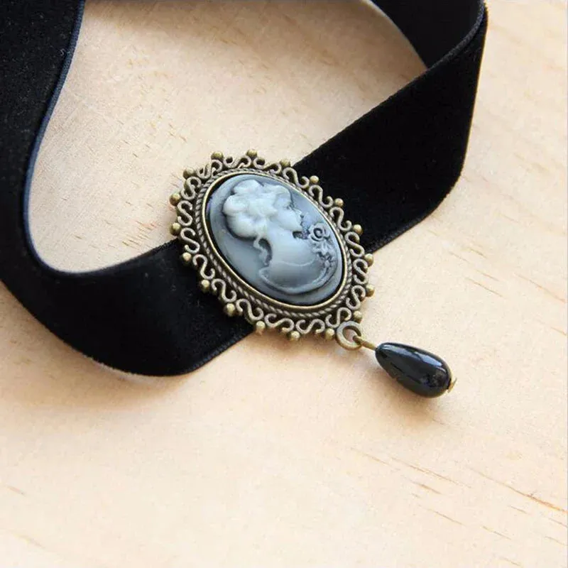 Gothic Jewelry Vintage Lace Necklaces & Pendants Women Accessories Choker Necklace False Collar Statement Necklaces