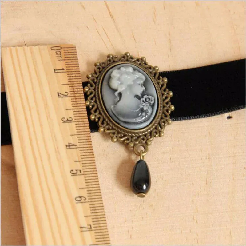 Gothic Jewelry Vintage Lace Necklaces & Pendants Women Accessories Choker Necklace False Collar Statement Necklaces