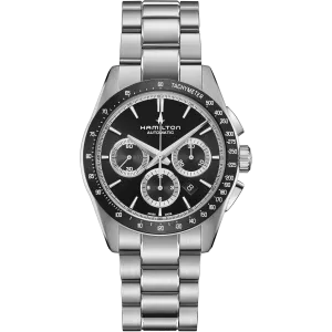 Hamilton Jazzmaster Performer Auto Chrono Black on Bracelet