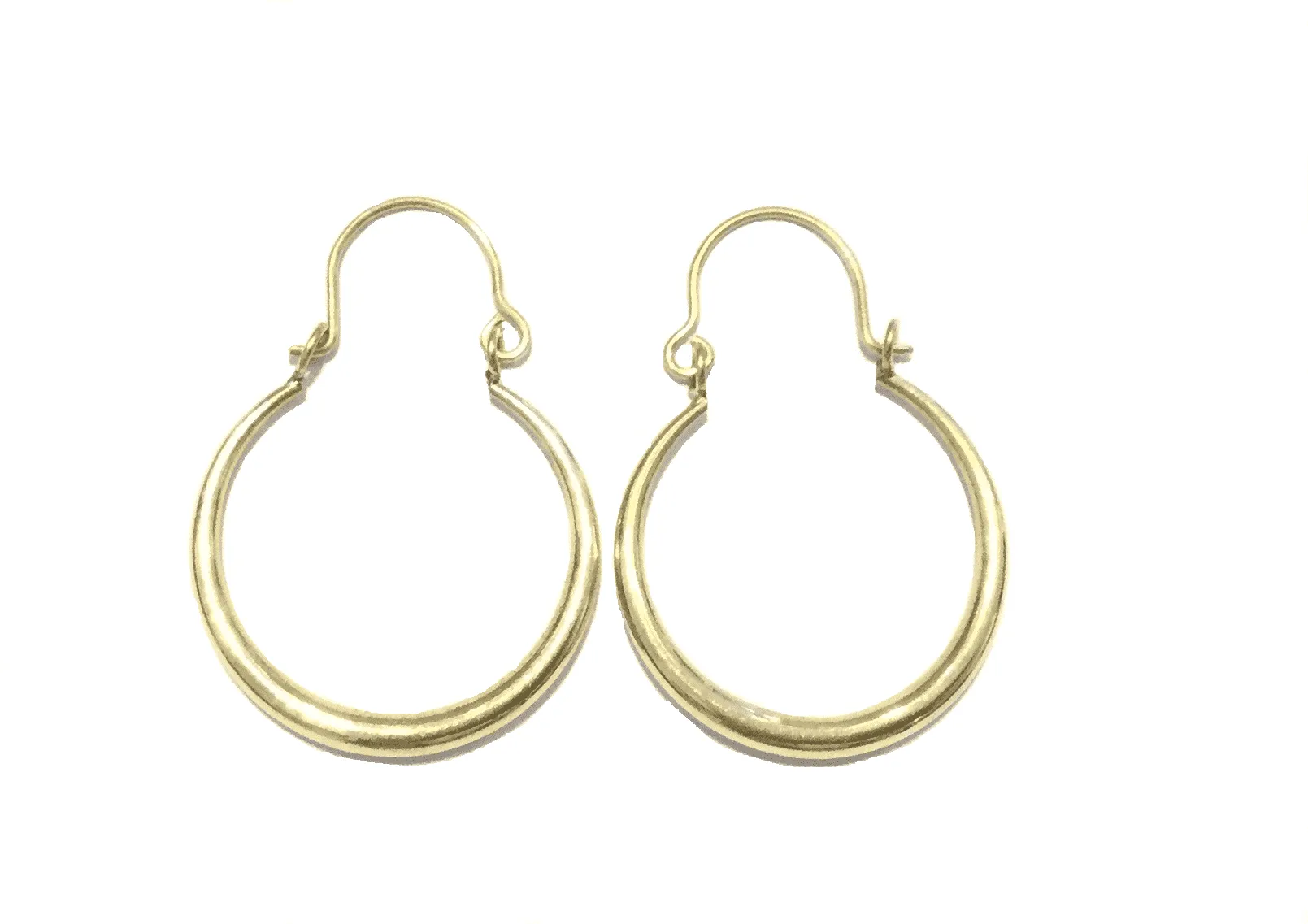 Handmade Gold Egyptian Style Hoop Earrings - Daily Wear and Gifting Purposes