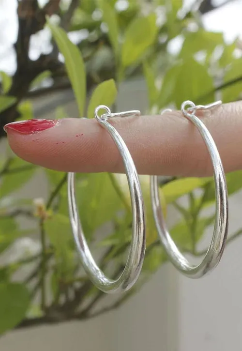 Handmade Gold Egyptian Style Hoop Earrings - Daily Wear and Gifting Purposes