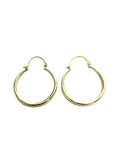 Handmade Gold Egyptian Style Hoop Earrings - Daily Wear and Gifting Purposes