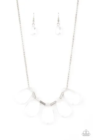 HEIR It Out White Paparazzi Necklace