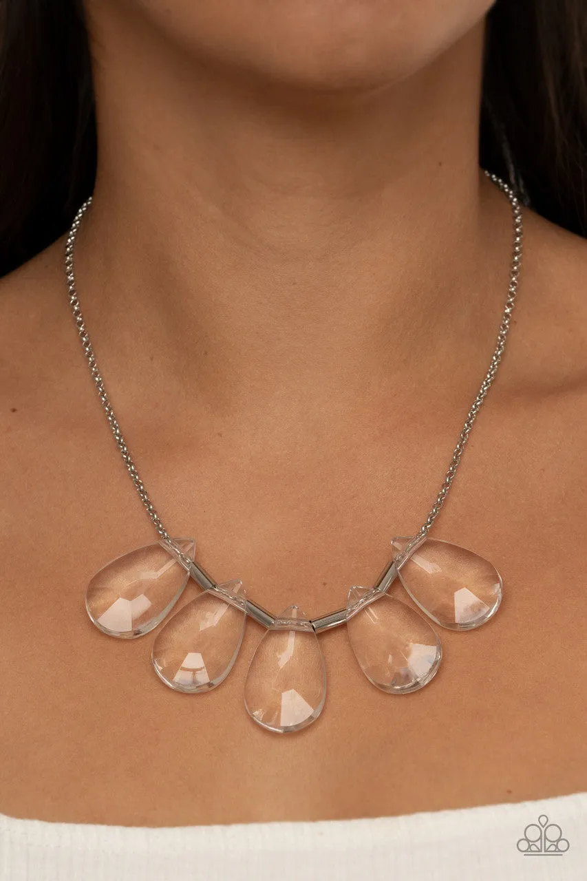 HEIR It Out White Paparazzi Necklace