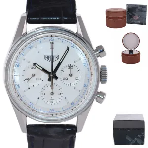 Heuer 1964 Carrera Re-Edition Steel Manual 36mm Chronograph CS3110 Watch