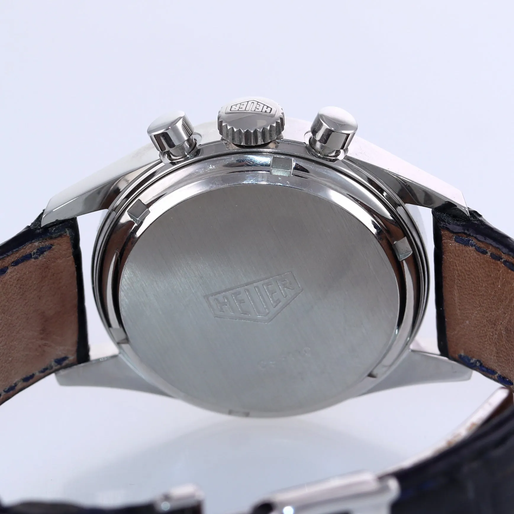Heuer 1964 Carrera Re-Edition Steel Manual 36mm Chronograph CS3110 Watch